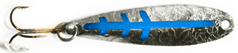 Блесны фирмы kopsu. Расцветка   FR-BLUE